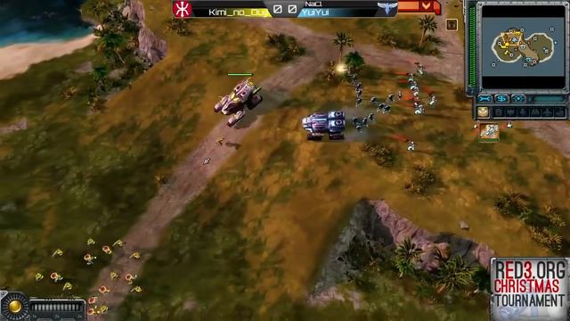 Kimi_no_Ouji[E] vs YuiYui[A] - Grand Final XMass 2014 - Red Alert 3 смотреть онлайн