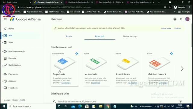 Adsense Sticky Ads | How to Add Responsive Footer Sticky Ads in Wordpress Without Plugin смотреть онлайн