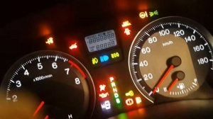 Самодиагностика панели приборов Honda Stream RN6-9