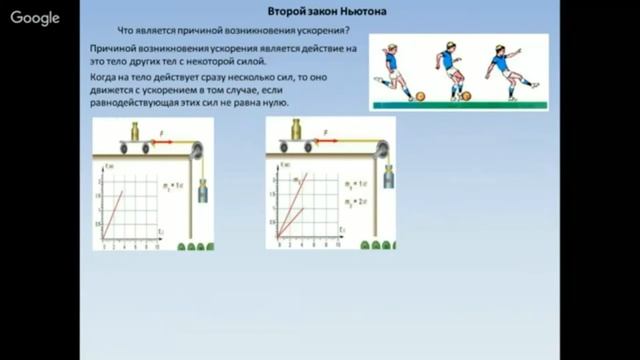 Физика 9 класс 3-4 недели. Законы Ньютона смотреть онлайн