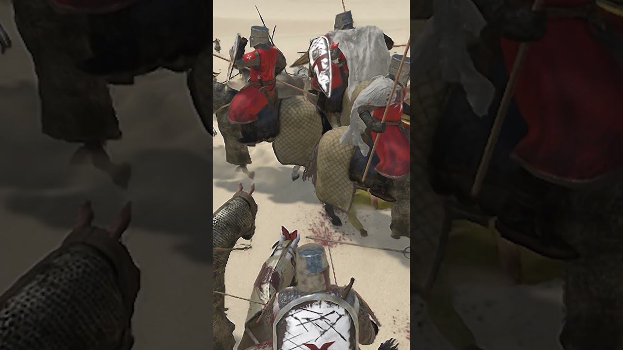 Натиск Кавалерии - Bannerlord #shorts смотреть онлайн