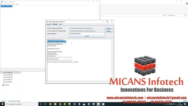 IMAGE STEGANOGRAPHY USING GENETIC ALGORITHM JAVA PROJECT смотреть онлайн