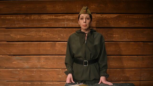 О Юльке и Зинке, стих Ю. Друниной, читает актриса ТЮЗа в Нижнекамске смотреть онлайн