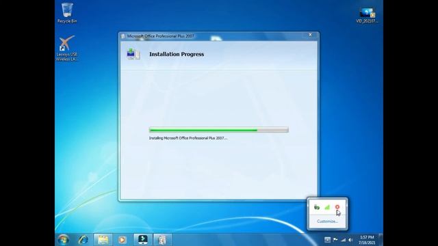 MS office 2007 installation смотреть онлайн