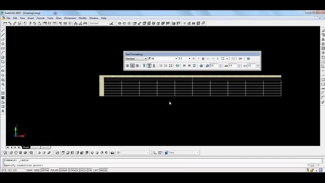 How to use table in Autocad 2007 in Hindi, Autodesk смотреть онлайн