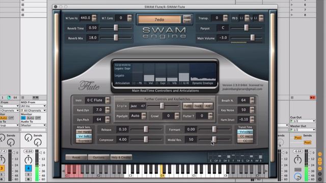 SWAM Flute in Microtonal Action! смотреть онлайн