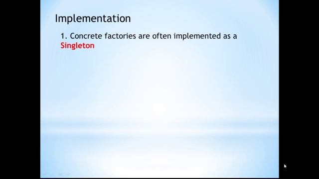 Abstract Factory design pattern смотреть онлайн