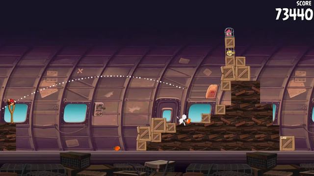 Angry Birds Rio - Smugglers` Plane. Level 2. 3 stars. [HD] смотреть онлайн