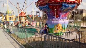 Отдых в Голубицкой.Парк аттракционов