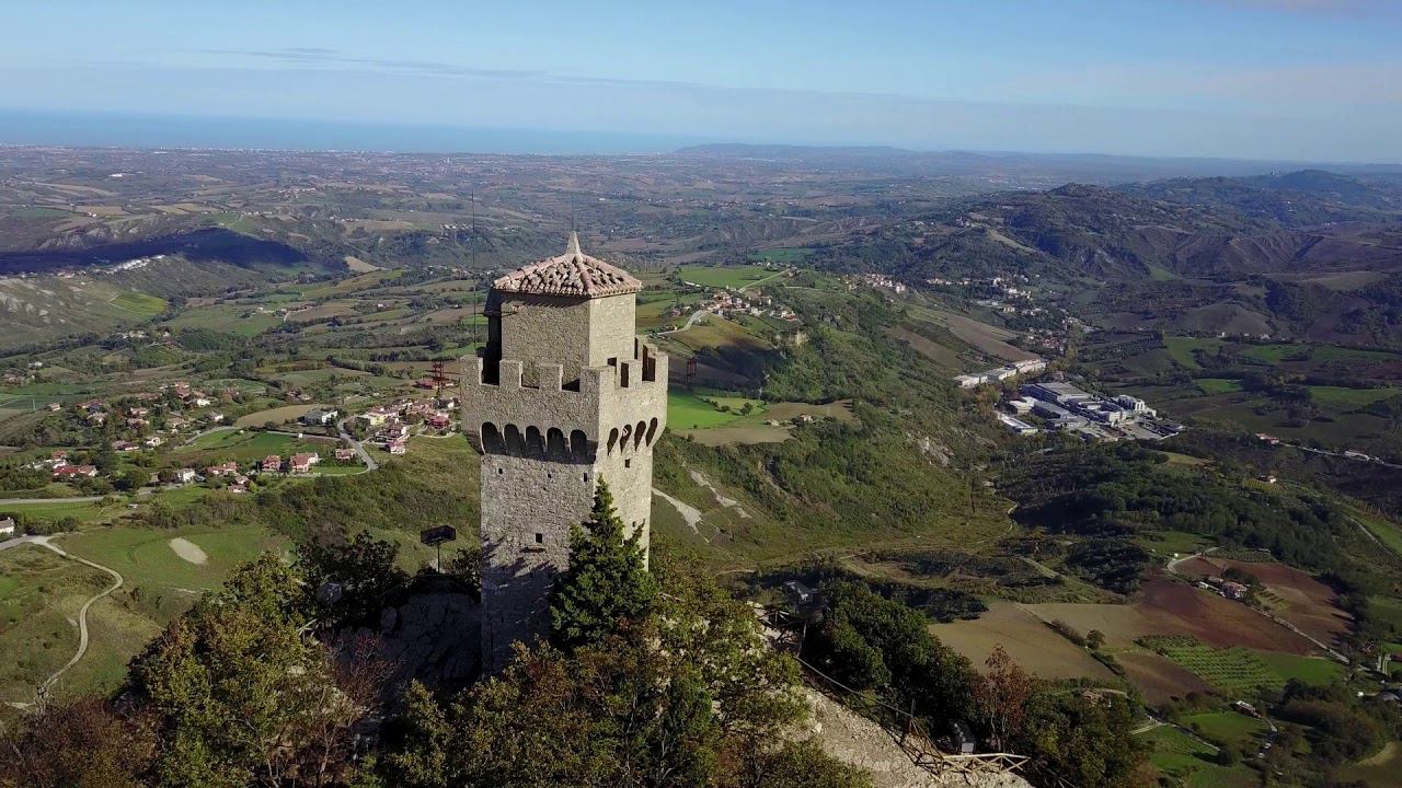 San Marino Dron 4k