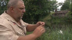 Речка. Лето. Поплавок. На рыбалку с Нормундом #71