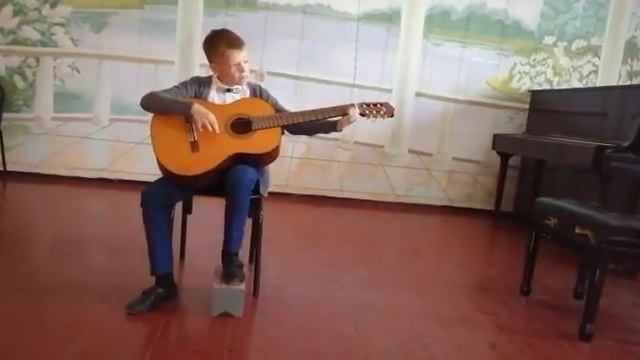 Шагай Кирилл. Ф. Карулли"Вальс" смотреть онлайн