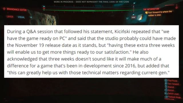 CD Projekt Red RESPONDS TO Cyberpunk 2077 Concerns - Delay Worries, Overtime Updates, & MORE! смотреть онлайн