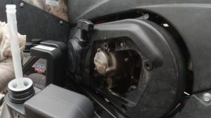 Квадроцикл CF Moto X5 HO (CFORCE 500 HO) | Замена масла в двигателе и редукторах