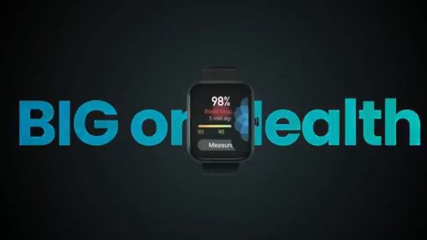 Amazfit Bip 3 Smart Watch for Android iPhone, Health Fitness Tracker with 1.69"