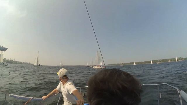 Парусная регата на День ВМФ в Самаре смотреть онлайн