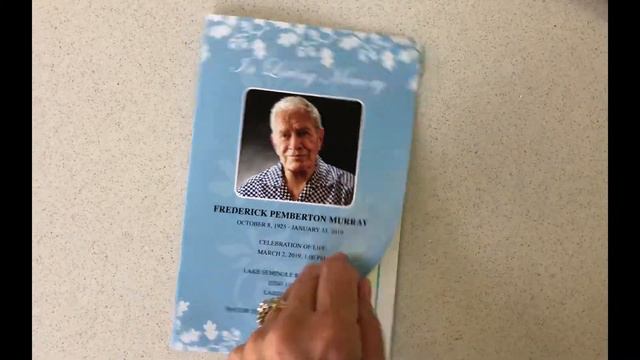 Google Docs Funeral Program Template - The Funeral Program Site смотреть онлайн