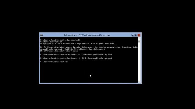 Install Hv Mnager on a Server 2012 Core смотреть онлайн