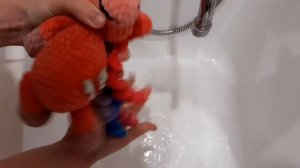 Как стирать игрушки? //Как стирать вязаные игрушки ?// Как стирать игрушки из плюшевой пряжи?