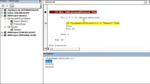 Functions with Array parameter in VBA смотреть онлайн