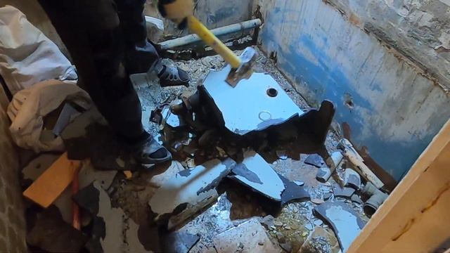Демонтаж чугунной ванны смотреть онлайн