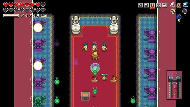 Hyrule Castle vault trial puzzle (Royal Rapier legendary) // CADENCE OF HYRULE walkthrough смотреть онлайн
