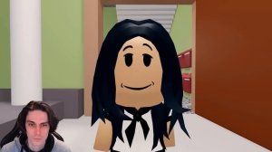 ГЕРТРУДА ПОЙМАЕТ ТЕБЯ! - Страшная История в Роблокс [Roblox] / Крутой папа - Реакция