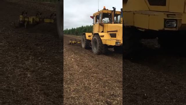 Чизельная глубокая вспашка. Ниваки. смотреть онлайн