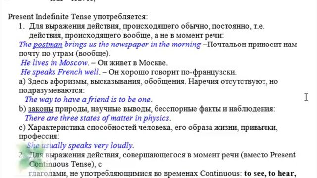 Speak English 30 Все о Present Simple Tense смотреть онлайн