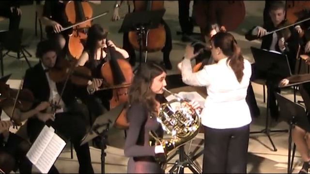 20110419 - K417 Andante - Concerto nº 2 for Horn in E flat Major - Mozart смотреть онлайн