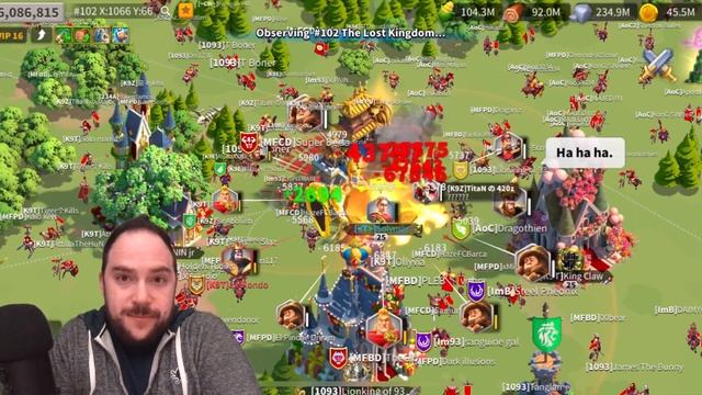 Solymar Zero'd: $200,000 WHALE account DESTROYED in mobile game Rise of Kingdoms смотреть онлайн
