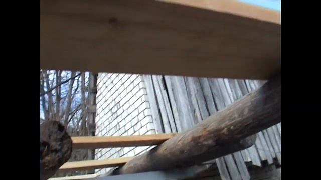Дровница из сетки и труб 2 ч смотреть онлайн