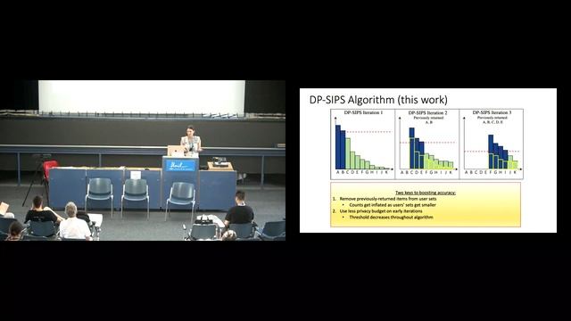 [2B] DP-SIPS: A simpler; more scalable mechanism for differentially private partition selection смотреть онлайн