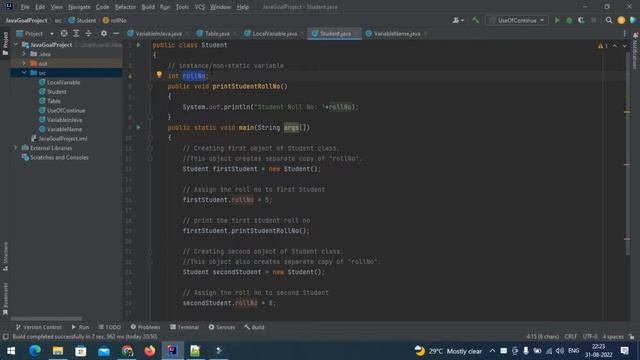 Java variable in hindi | variable in java program | types of variables in java смотреть онлайн