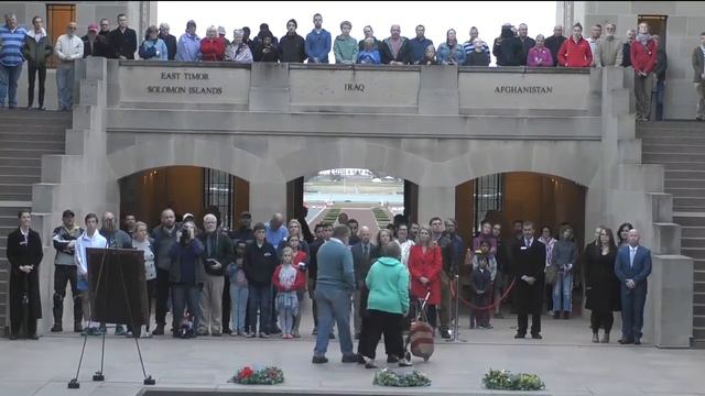 Last Post Ceremony: Flying Officer Harold George Day Dedman - 15 April 2018 смотреть онлайн