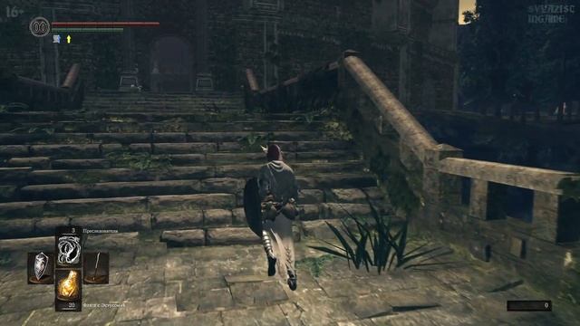 Dark Souls Remastered прохождение - Часть 17 Artorias of the Abyss (5) - Чёрный дракон Каламит смотреть онлайн