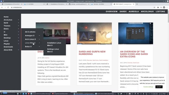ArcoLinux : 1726 Installing i3-gaps on Arch Linux - yay - autotiling смотреть онлайн