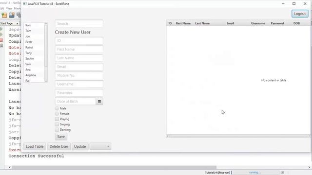 JavaFX 8 Tutorial 45 - ScrollPane смотреть онлайн