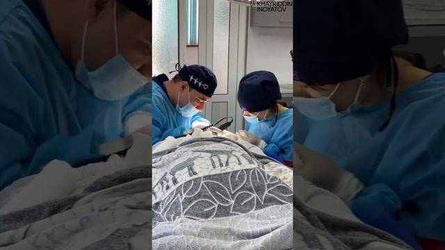 Пересадка волос гостю из Саудовской Аравии