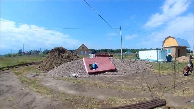 МПС Алматы. Строительные работы по ограждению участка забором.15.07.16. смотреть онлайн