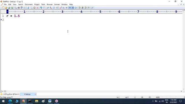 PYTHON (CORE & ADVANCED) tutorials || Demo - 3 || by Mr. Prakash Babu On 22-03-2021 @7AM IST смотреть онлайн