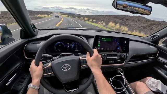 2024 Toyota Grand Highlander (Hybrid MAX Platinum AWD) - POV First Driving Impressions смотреть онлайн
