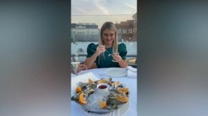 Попробовала устрицы