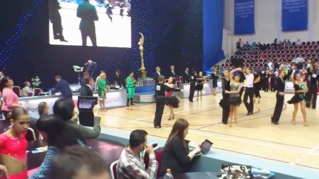 Чемпионат РТС 2013 Юниоры-2D. Джайв, Саша и Настя (дебют) смотреть онлайн