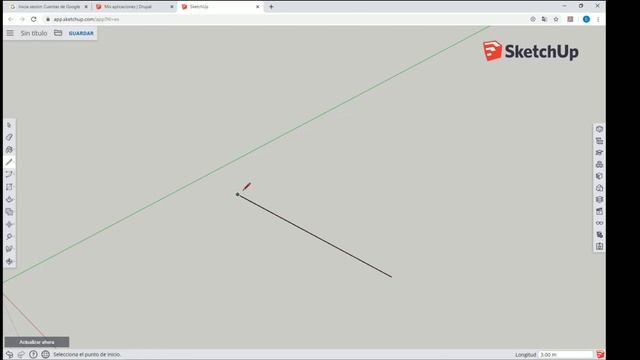 Tutorial desde cero con Sketchup - principios básicos - смотреть онлайн