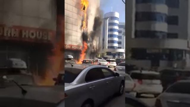 Пожар в центре Ростова смотреть онлайн