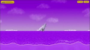 МАЛЕНЬКАЯ РЫБКА Tasty Blue #17 Акула зубастик против золотой рыбки и дельфина в игре с Кидом