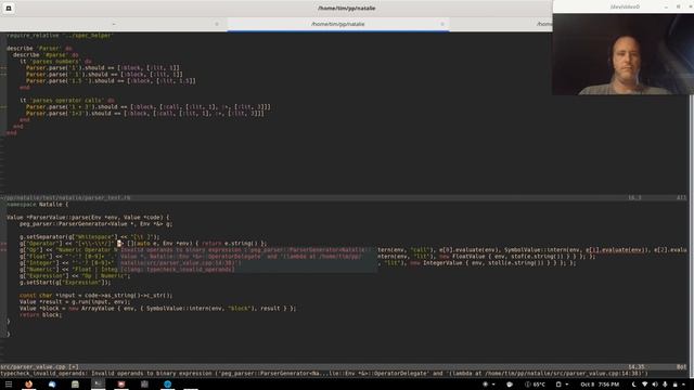 Parsing Expression Grammar (PEG) [01]: Let's Write a Ruby Parser using a Parsing Expression Grammar смотреть онлайн