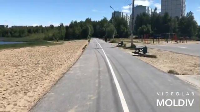 ВЛОГ: СКВЕР СТРОИТЕЛЕЙ/КОМСОМОЛЬСКОЕ ОЗЕРО смотреть онлайн