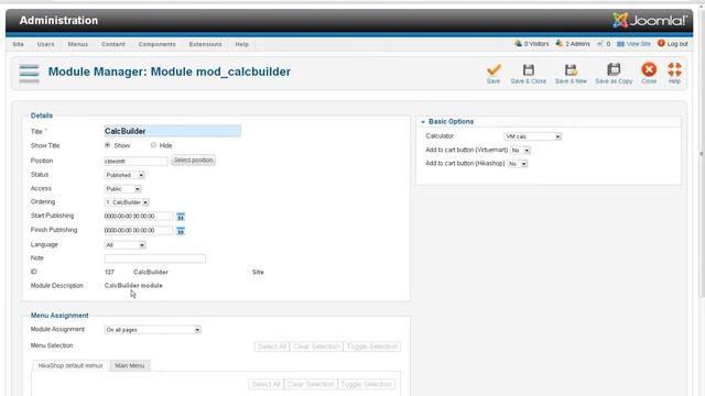Calcbuilder for Joomla:Calculator inside VirtueMart Product смотреть онлайн